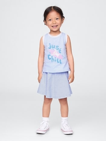 Lilo & Stitch Baby & Toddler Organic Cotton Skort Set