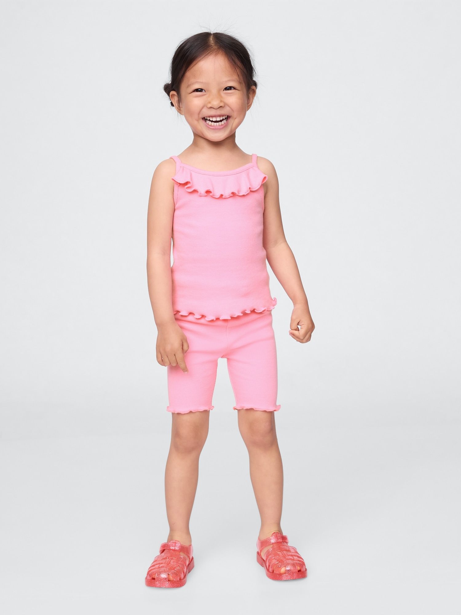 Baby & Toddler Ruffle Rib Outfit Set