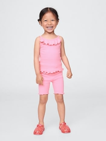 Baby & Toddler Ruffle Rib Outfit Set