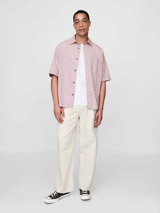 Image number 2 showing, Organic Cotton Oversized Poplin Shirt