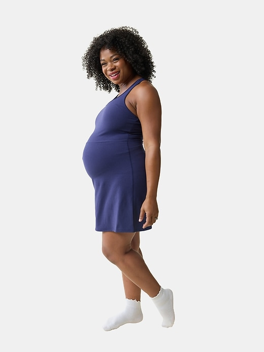 Image number 3 showing, Ingrid and Isabel Sleeveless Maternity Skort Dress 2 Pack Bundle