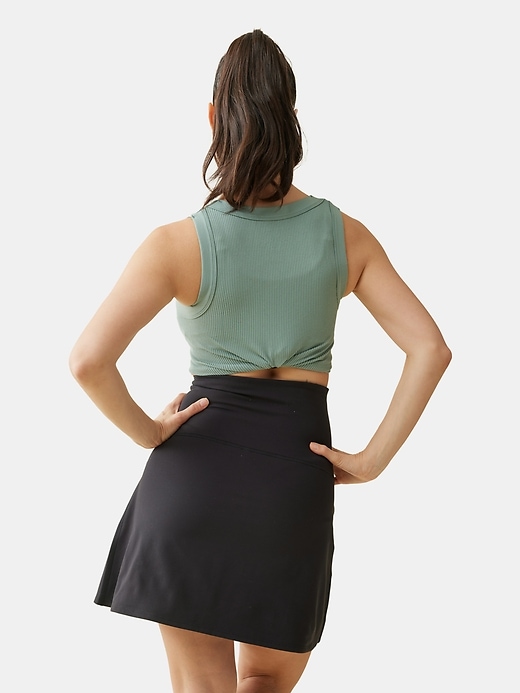 Image number 4 showing, Ingrid and Isabel The New Mama Black Postpartum Support Skort