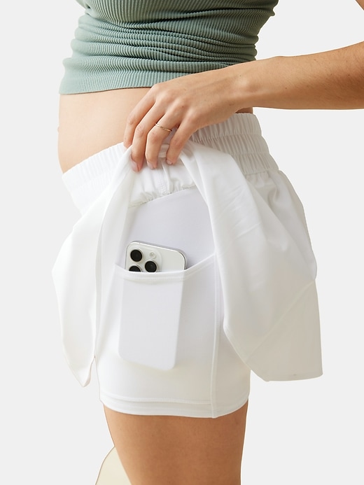 Image number 7 showing, Ingrid and Isabel The Challenger Maternity Active Skort