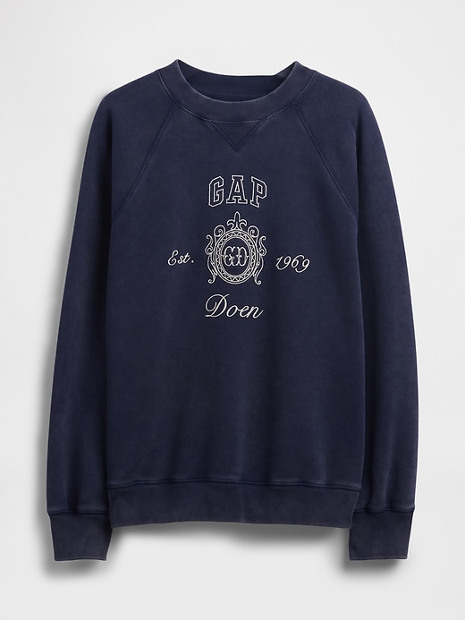Image number 6 showing, Gap × DÔEN VintageSoft Logo Sweatshirt