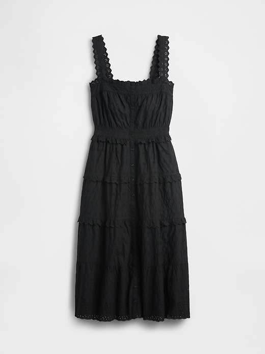 Image number 7 showing, Gap × DÔEN Eyelet Midi Dress