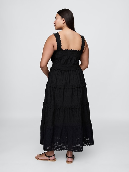 Image number 6 showing, Gap × DÔEN Eyelet Midi Dress