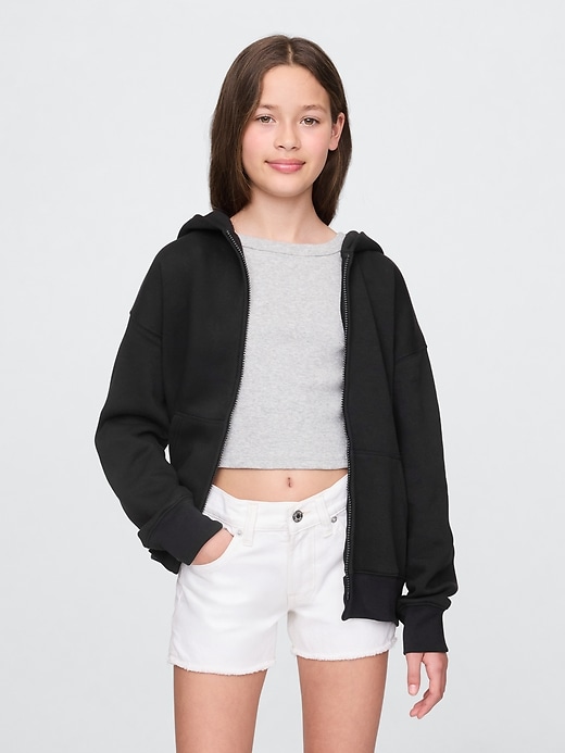 Image number 2 showing, Kids VintageSoft Zip Hoodie