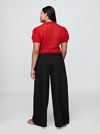 Gap × DÔEN High Rise Pleated Trousers