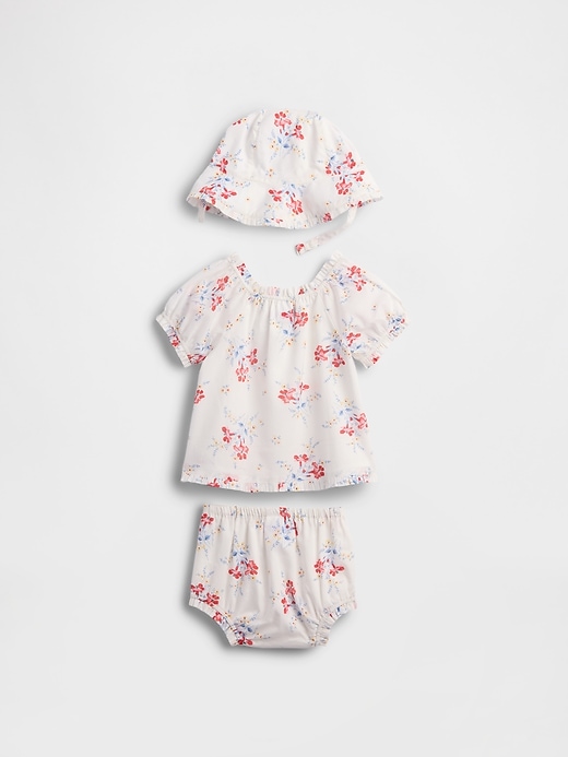Image number 2 showing, Gap × DÔEN Baby Floral Outfit Set