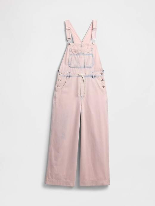 Image number 7 showing, UltraSoft Denim Baggy Overalls