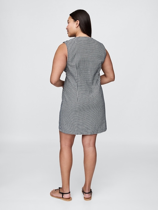 Image number 6 showing, Gap × DÔEN Gingham Denim Mini Dress