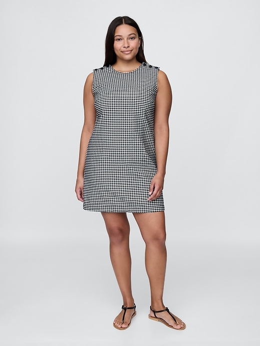 Image number 5 showing, Gap × DÔEN Gingham Denim Mini Dress