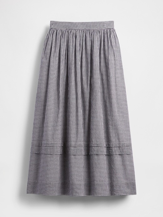 Gap × DÔEN Gingham Maxi Skirt