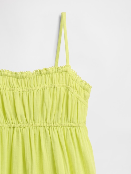 Image number 4 showing, Kids Crinkle Gauze Midi Dress
