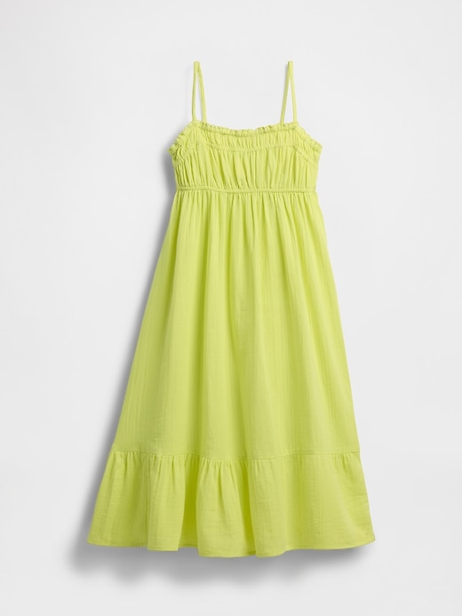 Image number 2 showing, Kids Crinkle Gauze Midi Dress