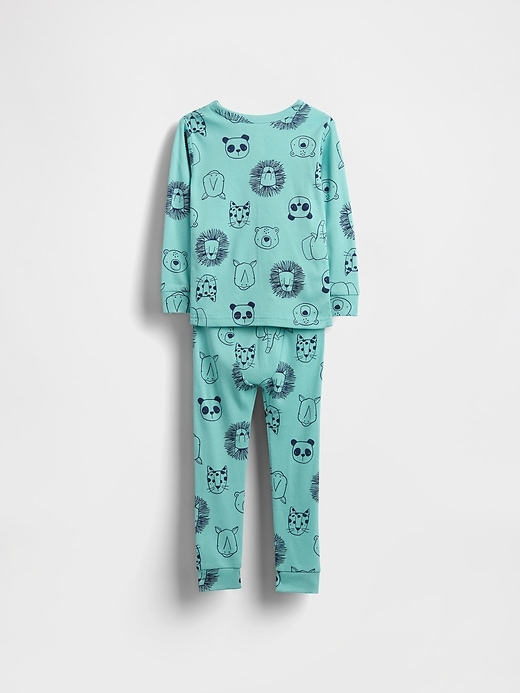 Image number 2 showing, Baby & Toddler Organic Brushed Cotton PJ Set