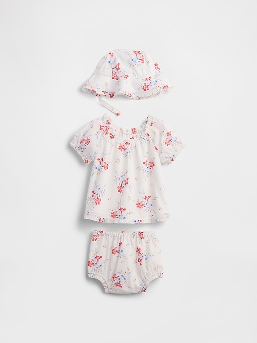 Image number 1 showing, Gap × DÔEN Baby Floral Outfit Set