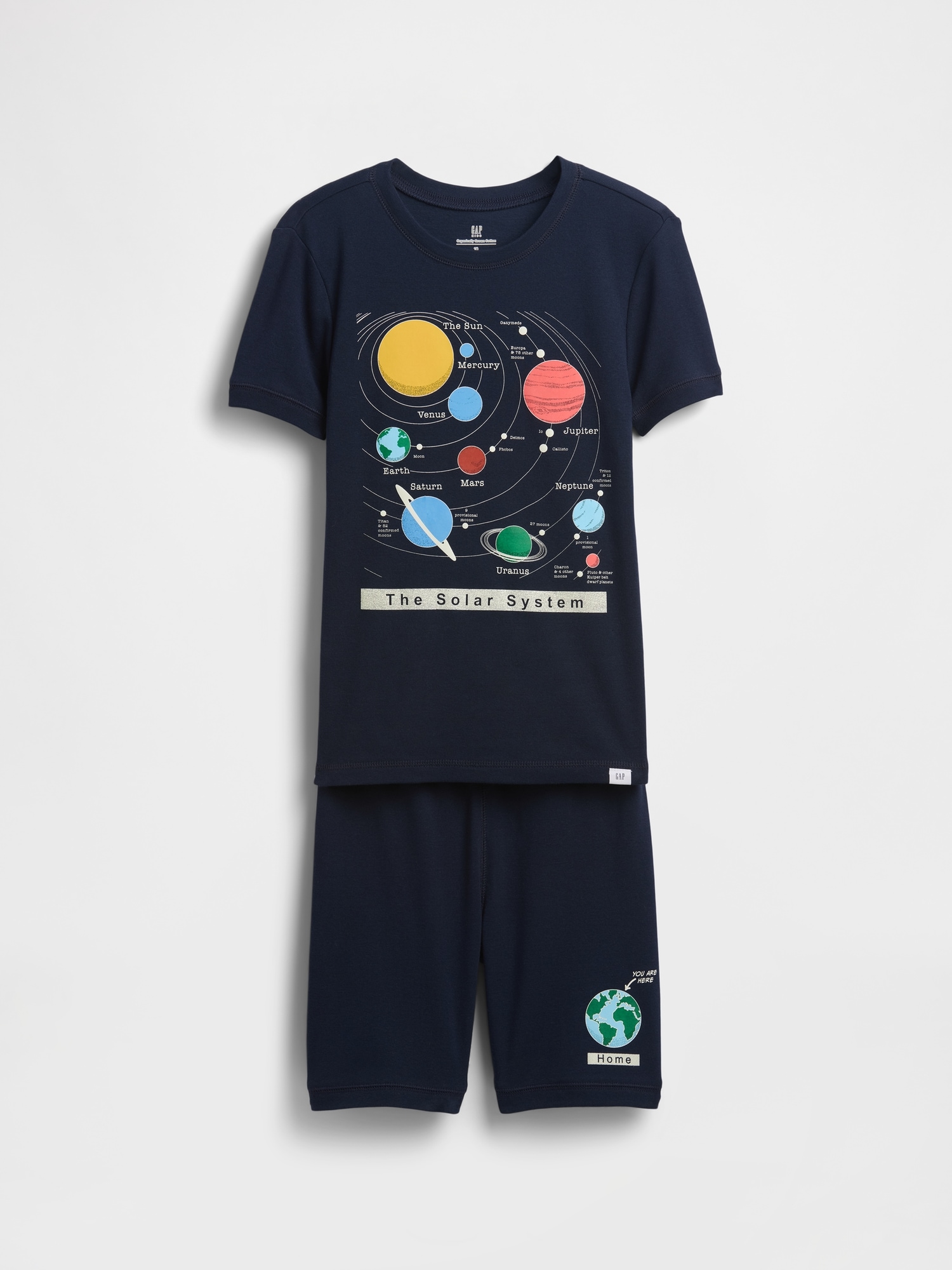 Kids Organic Brushed Cotton PJ Set