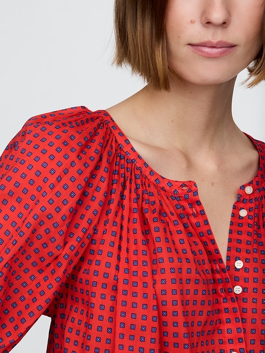 Image number 4 showing, Gap × DÔEN Gingham Top