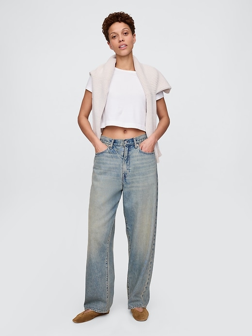 Image number 6 showing, UltraSoft Baggy Jeans