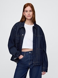 UltraSoft Boxy Icon Denim Jacket