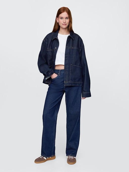 Image number 6 showing, UltraSoft Boxy Icon Denim Jacket