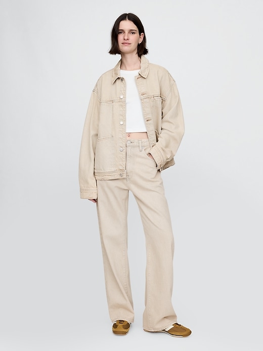 Image number 6 showing, UltraSoft Boxy Icon Denim Jacket