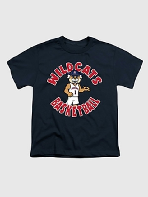 Kids Arizona Wildcats Basketball Graphic T-Shirt