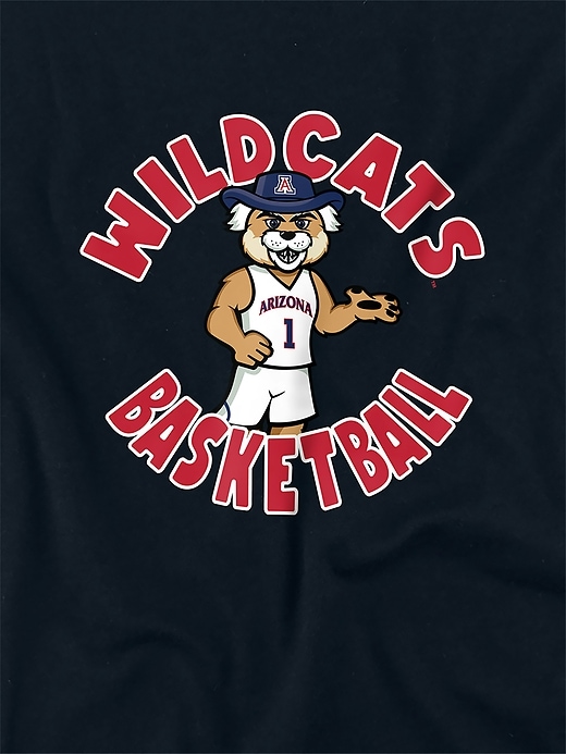 Image number 3 showing, Kids Arizona Wildcats Basketball Graphic T-Shirt