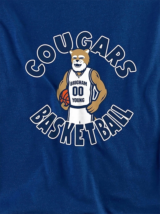 Image number 3 showing, Kids BYU Cougars Basketball Graphic T-Shirt