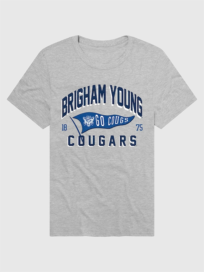 BYU Cougars Banner Graphic T-Shirt