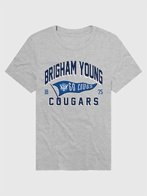 BYU Cougars Banner Graphic T-Shirt