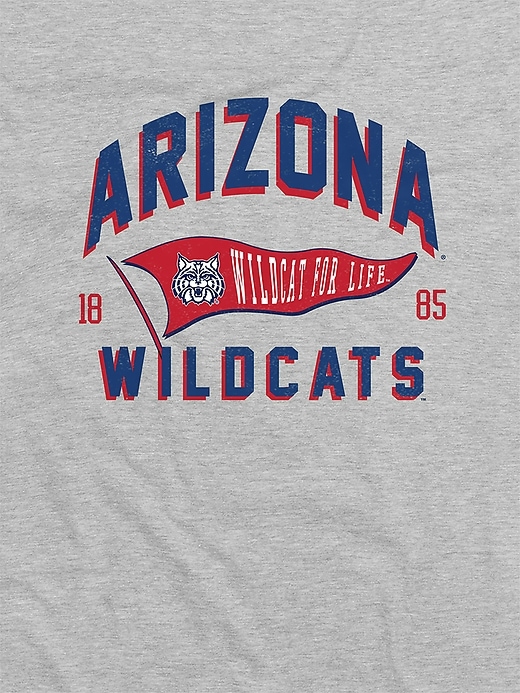 Image number 3 showing, Arizona Wildcats Banner Graphic T-Shirt