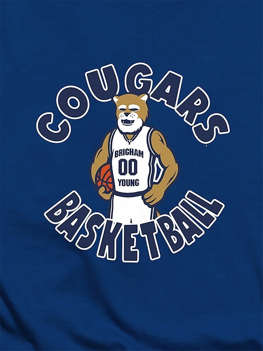 Image number 3 showing, Toddler BYU Cougars Basketball Graphic T-Shirt
