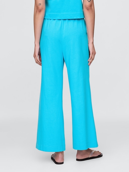 Image number 4 showing, Heavyweight Organic Cotton Wide-Leg Pants