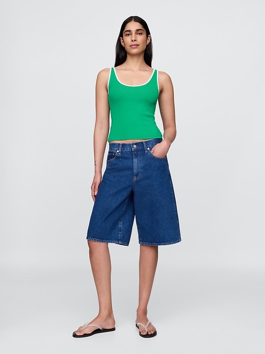 Image number 2 showing, Modern Cropped Tank Top