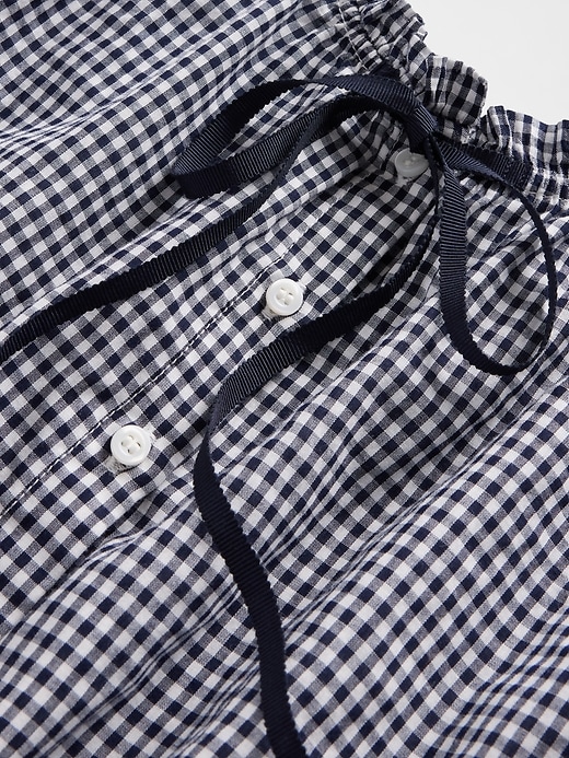 Image number 5 showing, Gap × DÔEN Gingham Cropped Tank Top