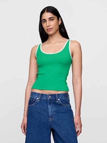 Modern Cropped Tank Top