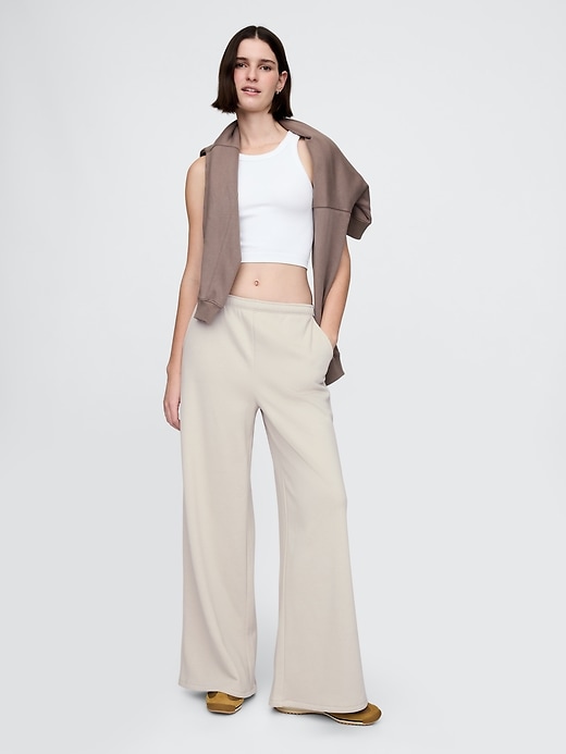 Image number 1 showing, VintageSoft Baggy Wide-Leg Sweatpants