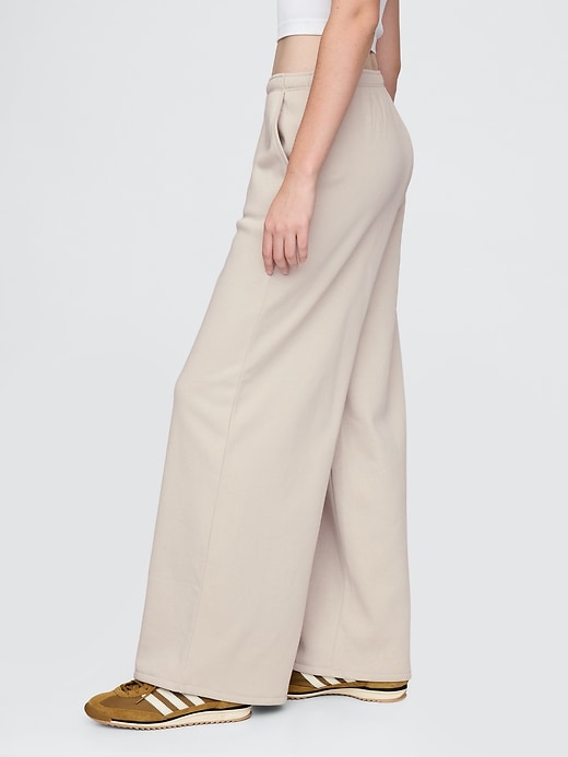 Image number 3 showing, VintageSoft Baggy Wide-Leg Sweatpants