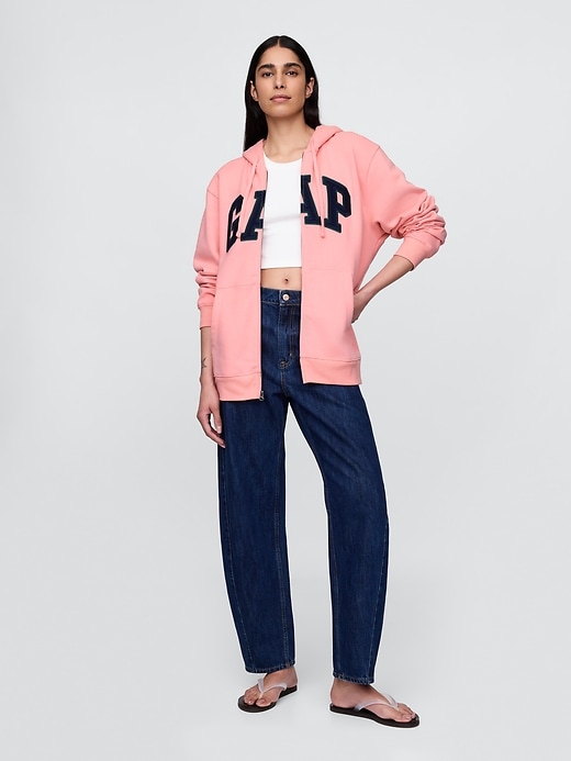 Image number 6 showing, VintageSoft Arch Logo Full-Zip Hoodie