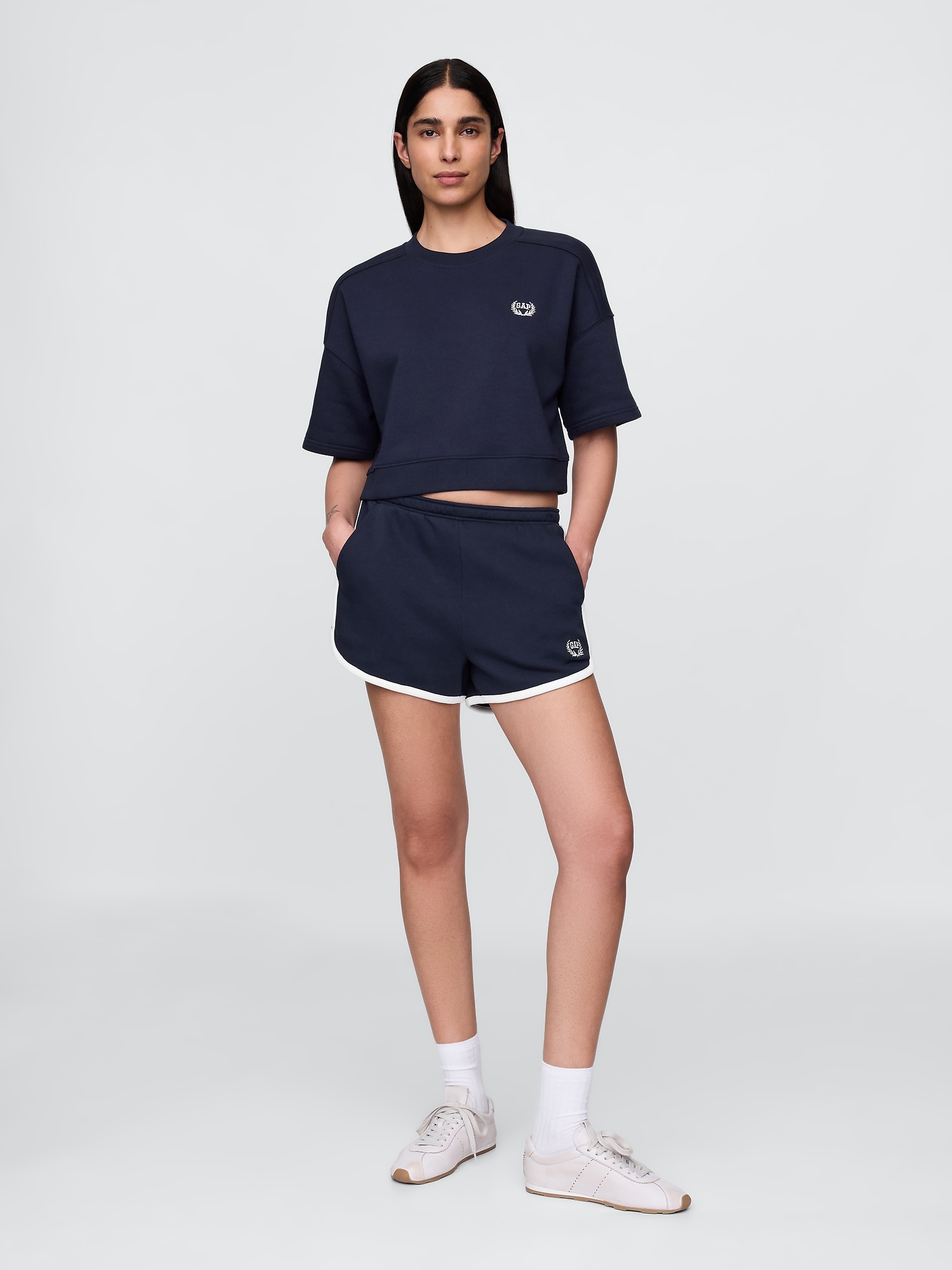 VintageSoft Gap Logo Dolphin Sweat Shorts