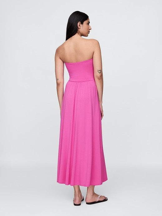 Image number 2 showing, Strapless Maxi Dress