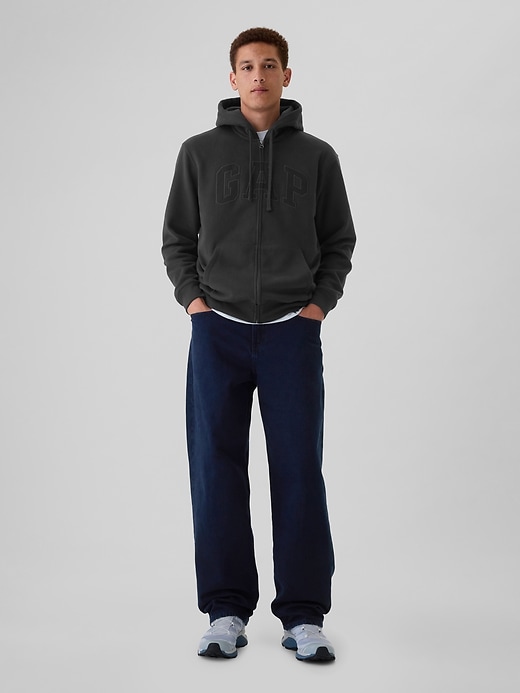 Image number 2 showing, VintageSoft Arch Logo Full-Zip Hoodie