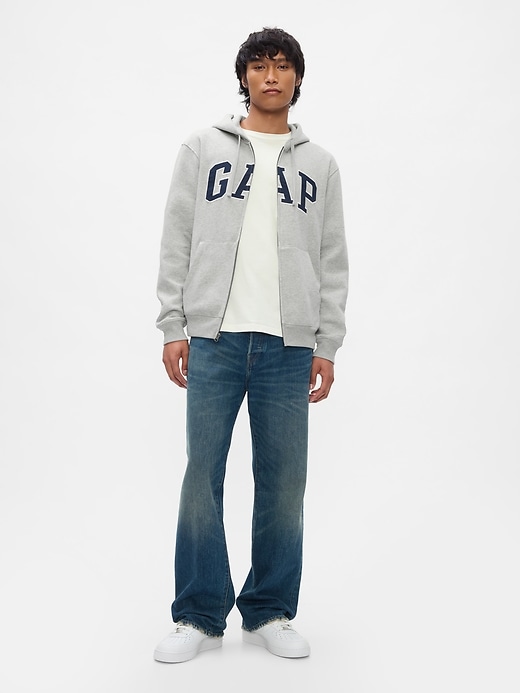 Image number 2 showing, VintageSoft Arch Logo Full-Zip Hoodie