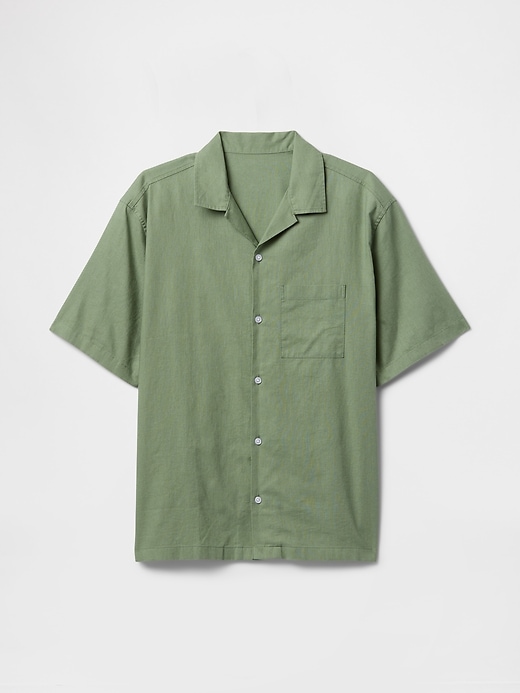 Image number 5 showing, Linen-Cotton Shirt