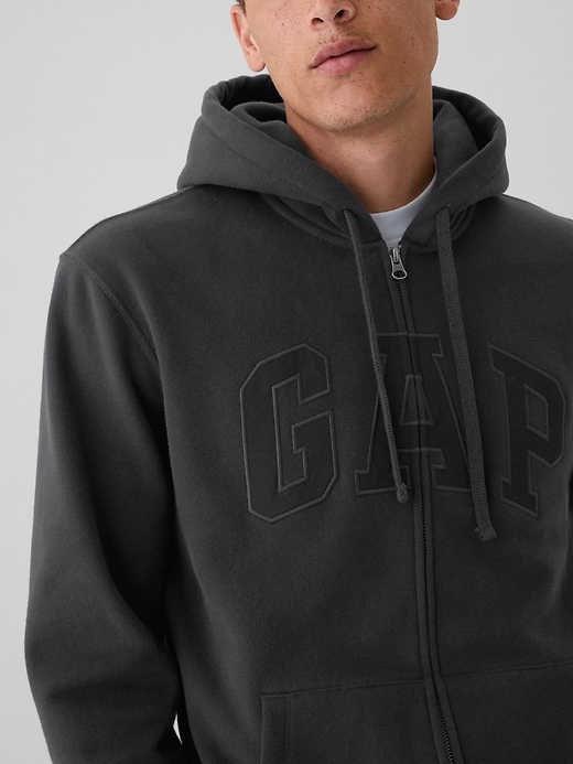 Image number 4 showing, VintageSoft Arch Logo Full-Zip Hoodie