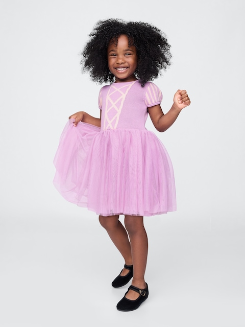 Gap × Disney Toddler Rapunzel Tulle Dress