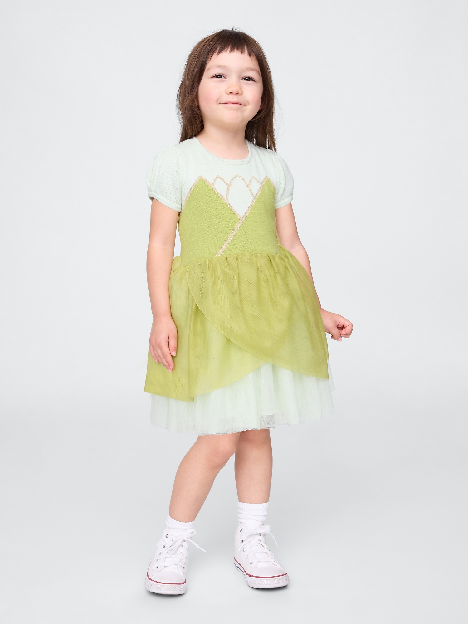 Gap × Disney Baby Princess Tiana Tulle Dress