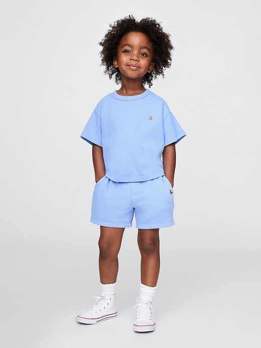 Image number 1 showing, Baby & Toddler VintageSoft Washed Pull-On Shorts